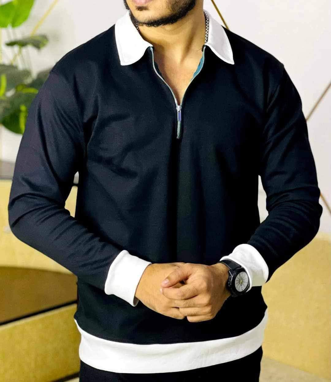 Men’s Premium Zipper T-Shirt