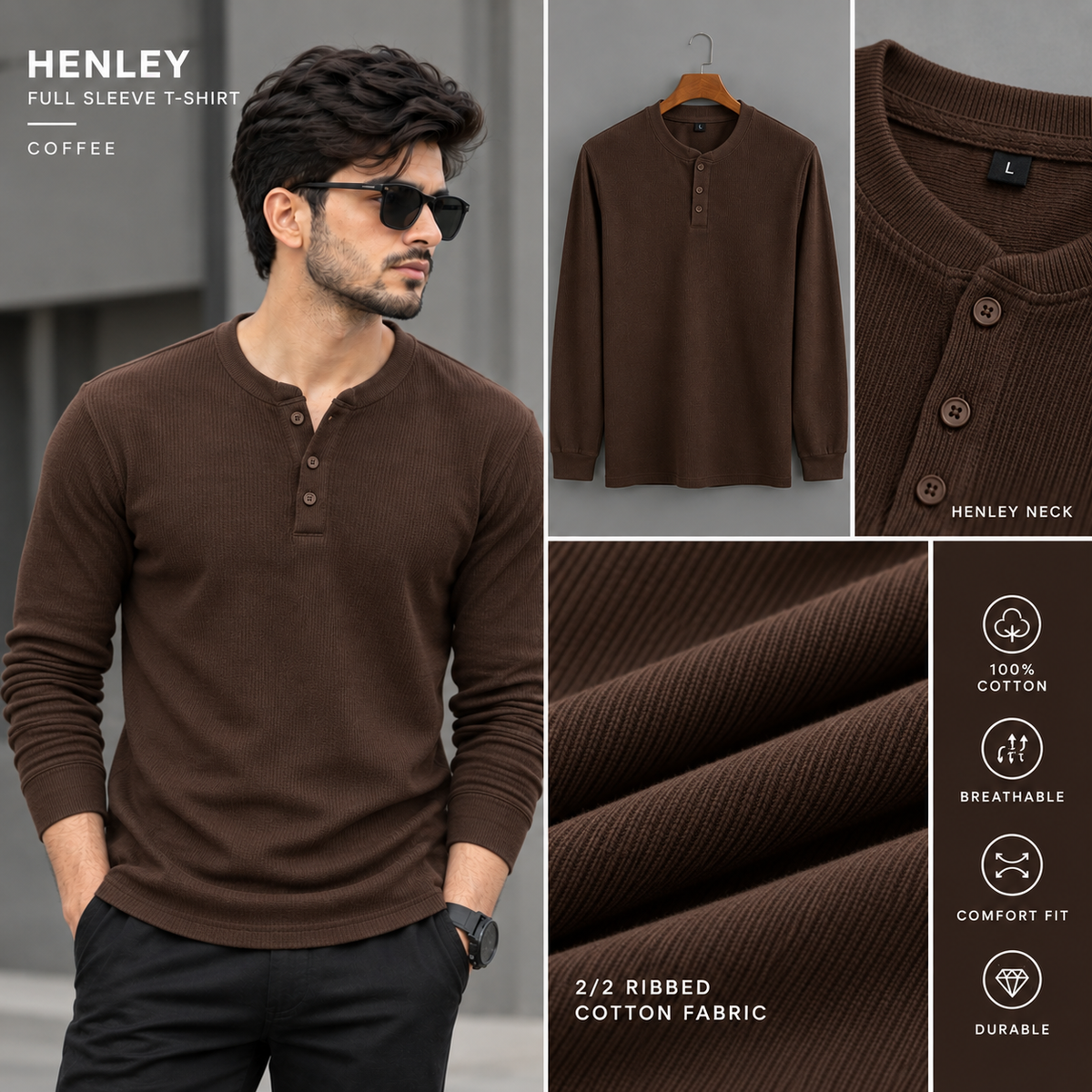 Vintage Henley