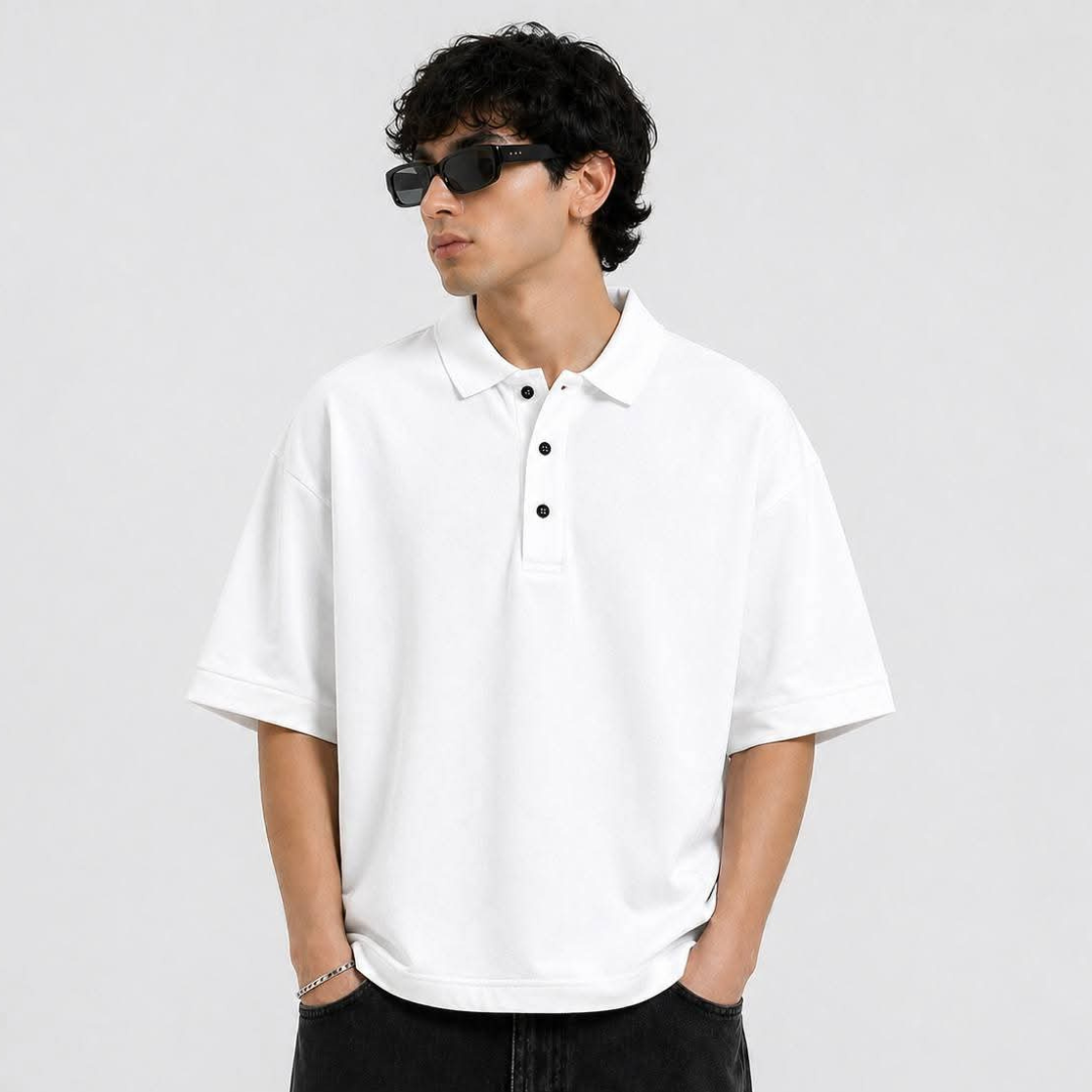 Boxy Fit Polo