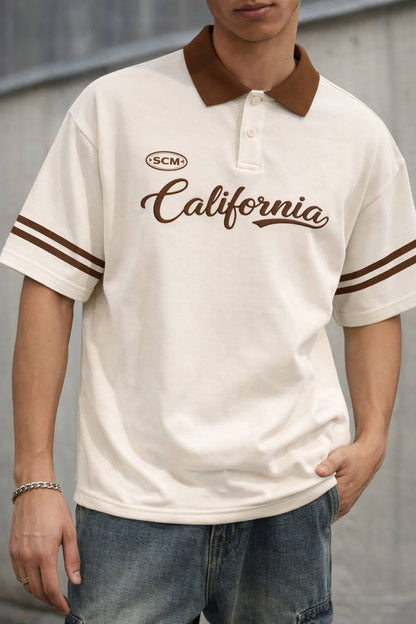 Drop shoulder Polo