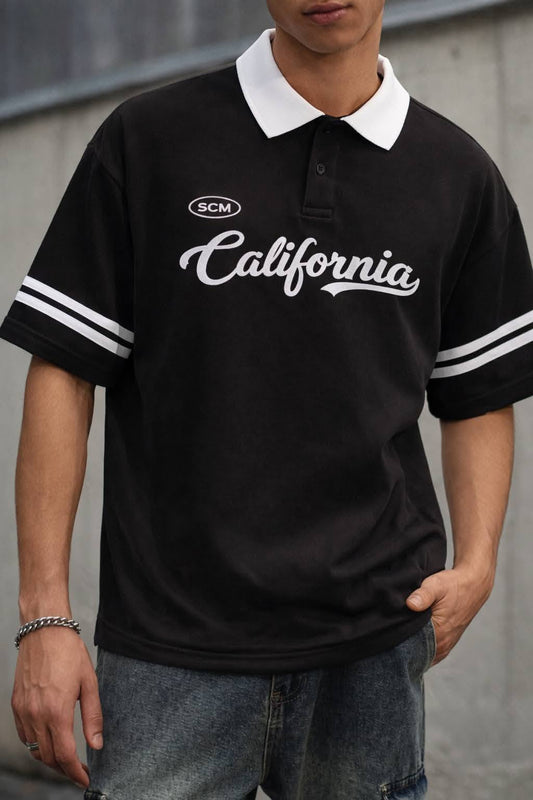 Drop shoulder Polo