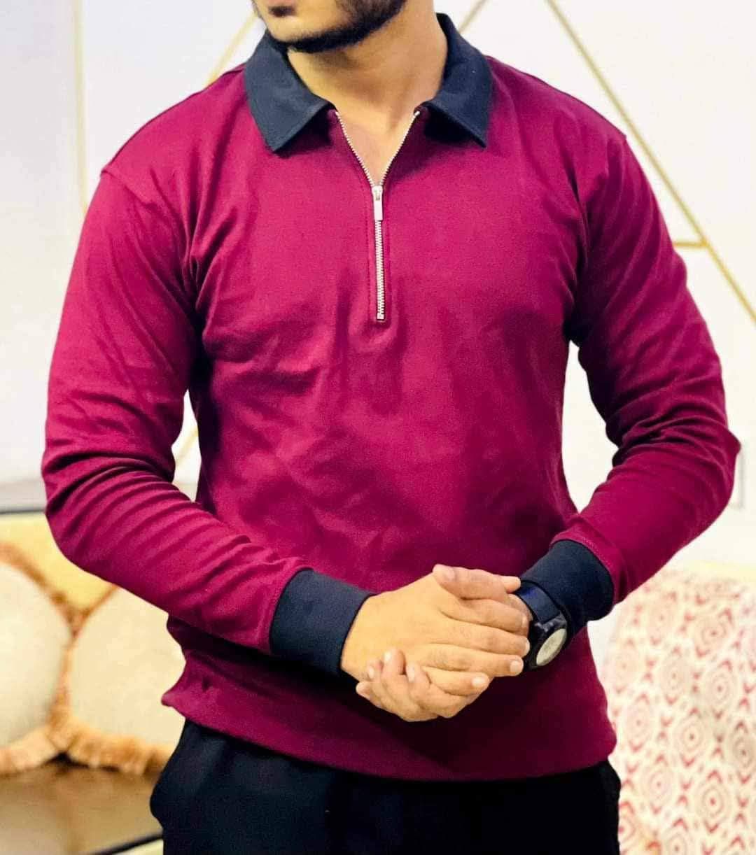 Men’s Premium Zipper T-Shirt